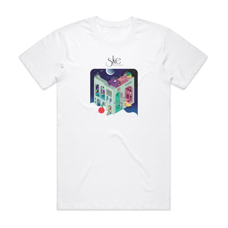 Ske Insolubilia Album Cover T-Shirt White
