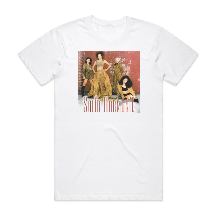 Solid HarmoniE Solid Harmonie Album Cover T-Shirt White