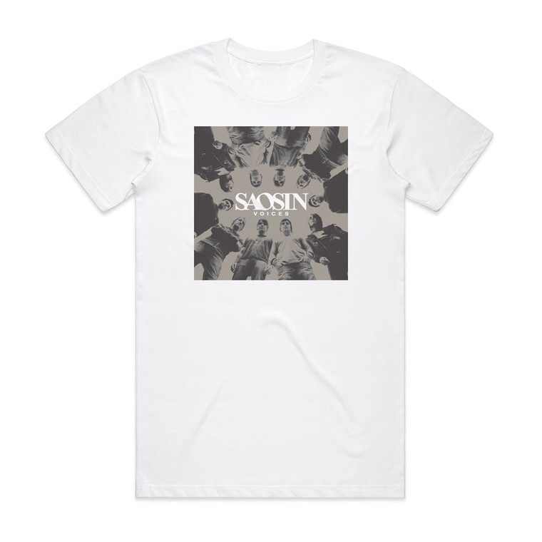 Saosin Voices Album Cover T-Shirt White