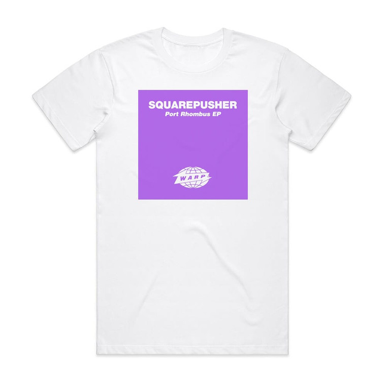 Squarepusher Port Rhombus Ep Album Cover T-Shirt White