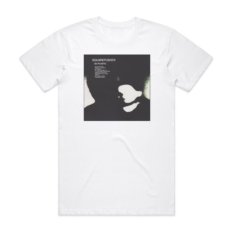 Squarepusher Go Plastic Album Cover T-Shirt White