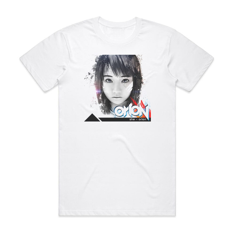 she Orion Album Cover T-Shirt White