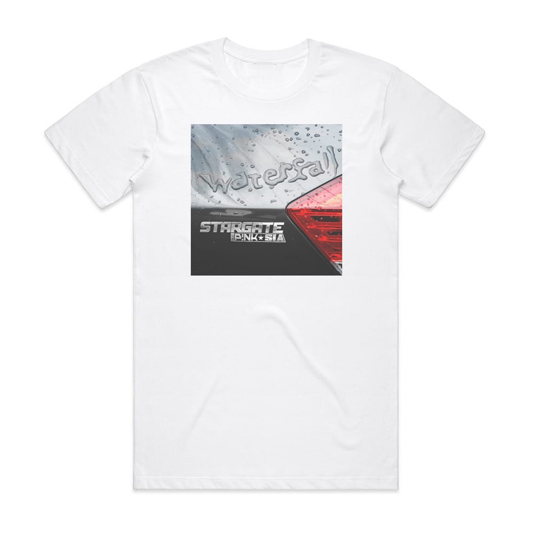 StarGate Waterfall Album Cover T-Shirt White
