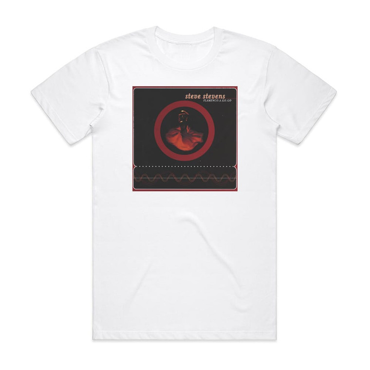 Steve Stevens Flamencoagogo Album Cover T-Shirt White