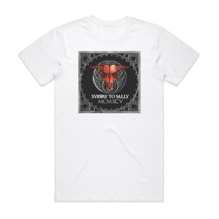 Subway to Sally Mcmxcv Album Cover T-Shirt White