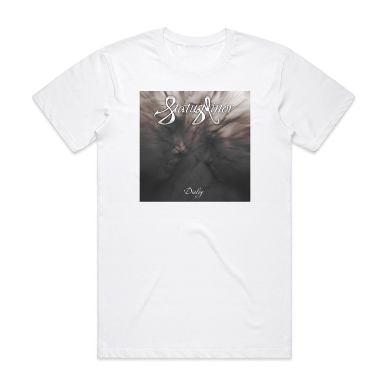 Status Minor Dialog Album Cover T-Shirt White