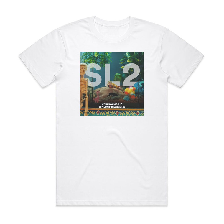 SL2 On A Ragga Tip Album Cover T-Shirt White