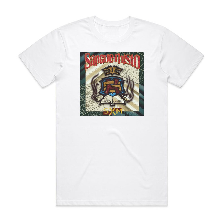 Sangue misto Sxm Album Cover T-Shirt White
