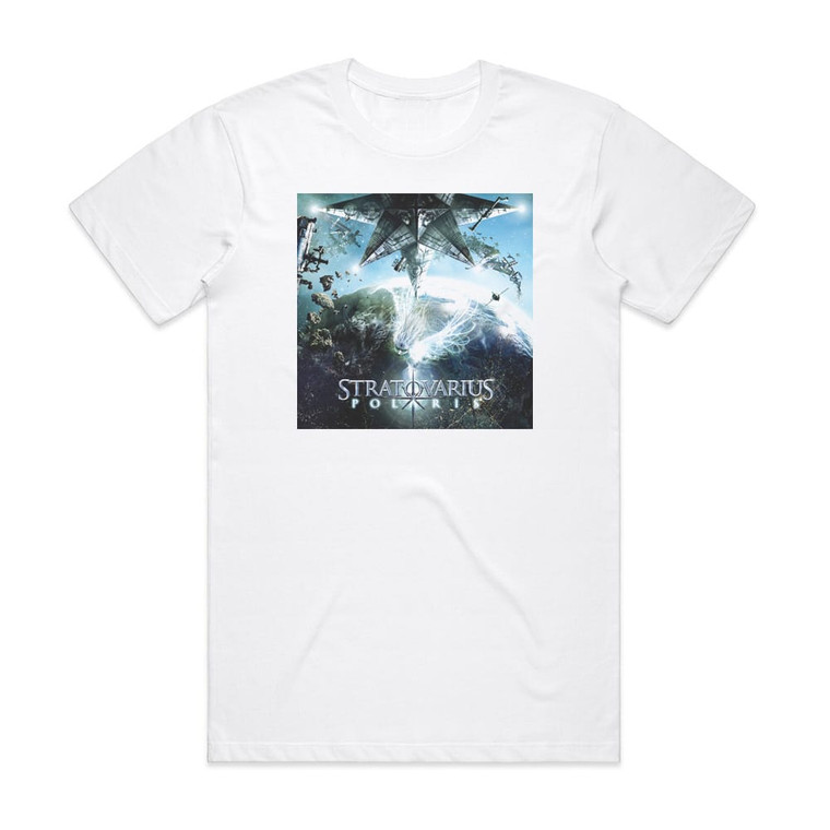 Stratovarius Polaris Album Cover T-Shirt White