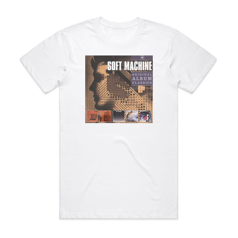 Soft Machine Original Album Classics Album Cover T-Shirt White