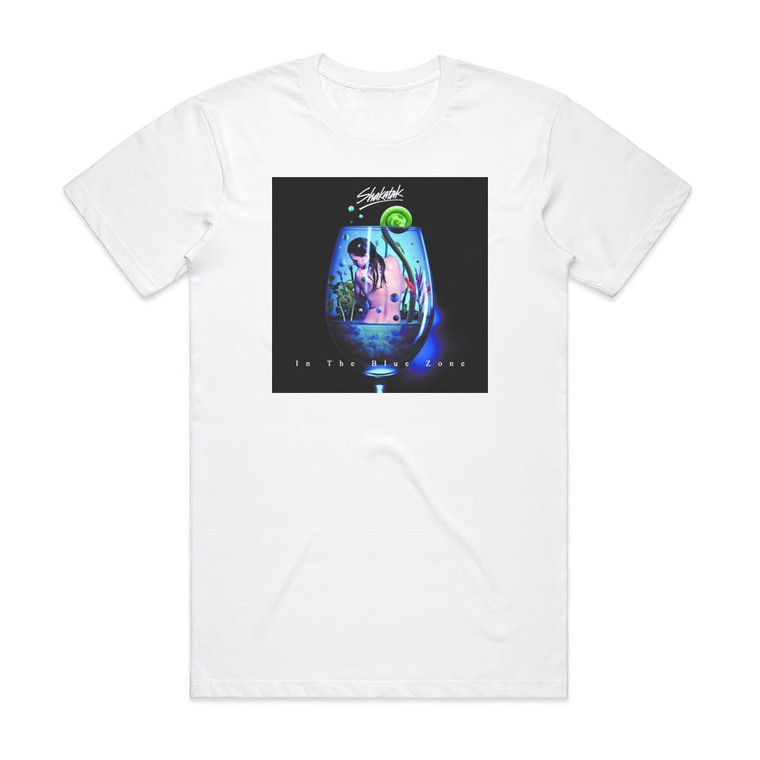 Shakatak In The Blue Zone Album Cover T-Shirt White