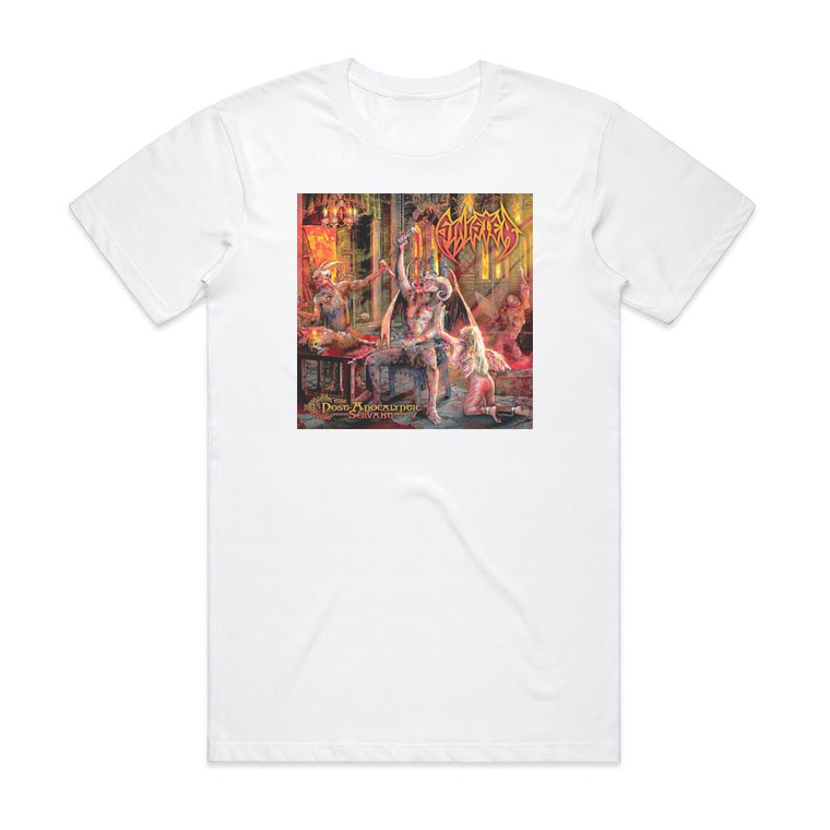 Sinister The Post Apocalyptic Servant Album Cover T-Shirt White
