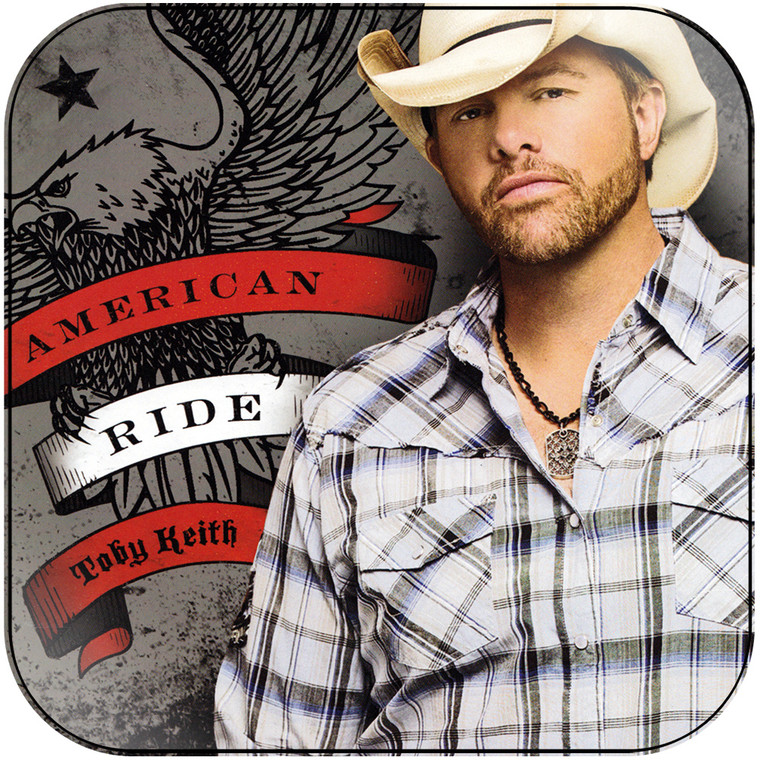 Toby Keith American Ride Album Cover Sticker