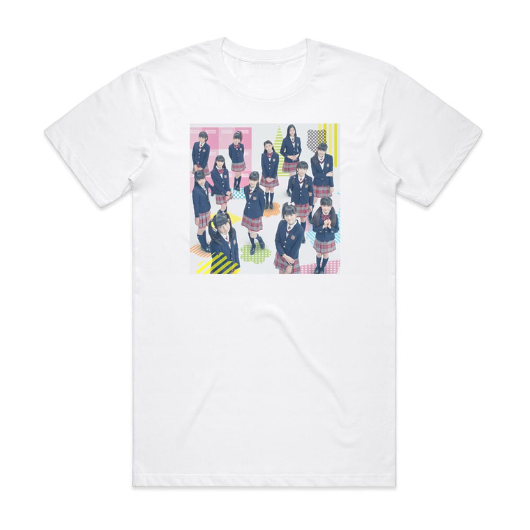 Sakura Gakuin Empty 3 Album Cover T-Shirt White