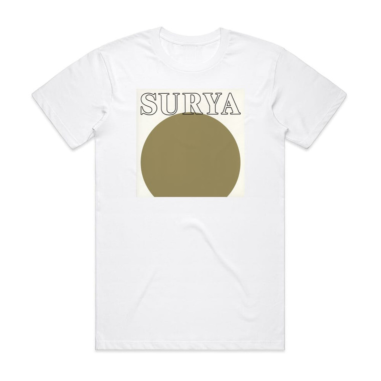 Surya Surya Album Cover T-Shirt White