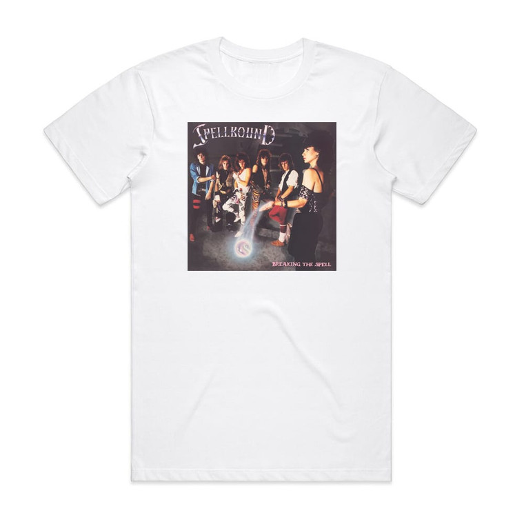 Spellbound Breaking The Spell Album Cover T-Shirt White