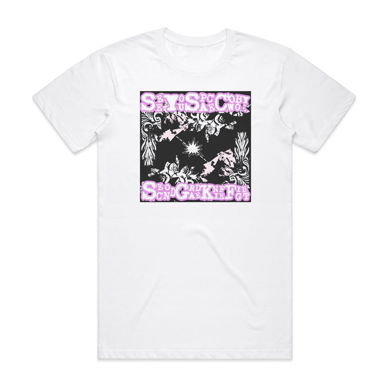 SeeYouSpaceCowboy Seeyouspacecowboy Secondgradeknifefight Album Cover T-Shirt White