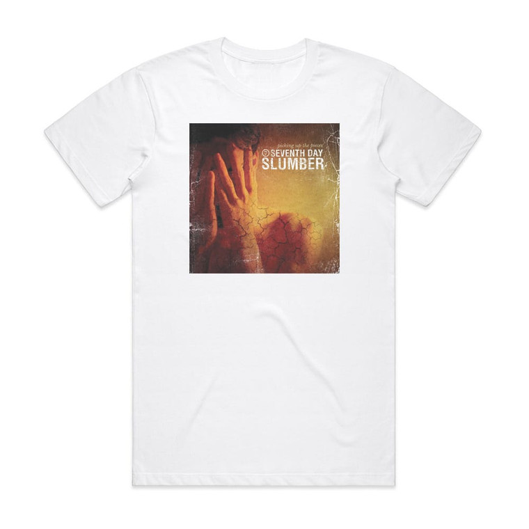 Seventh Day Slumber Picking Up The Pieces Album Cover T-Shirt White
