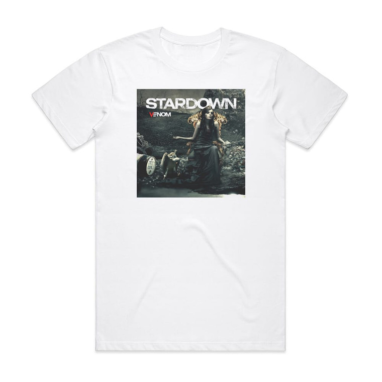 Stardown Venom Album Cover T-Shirt White