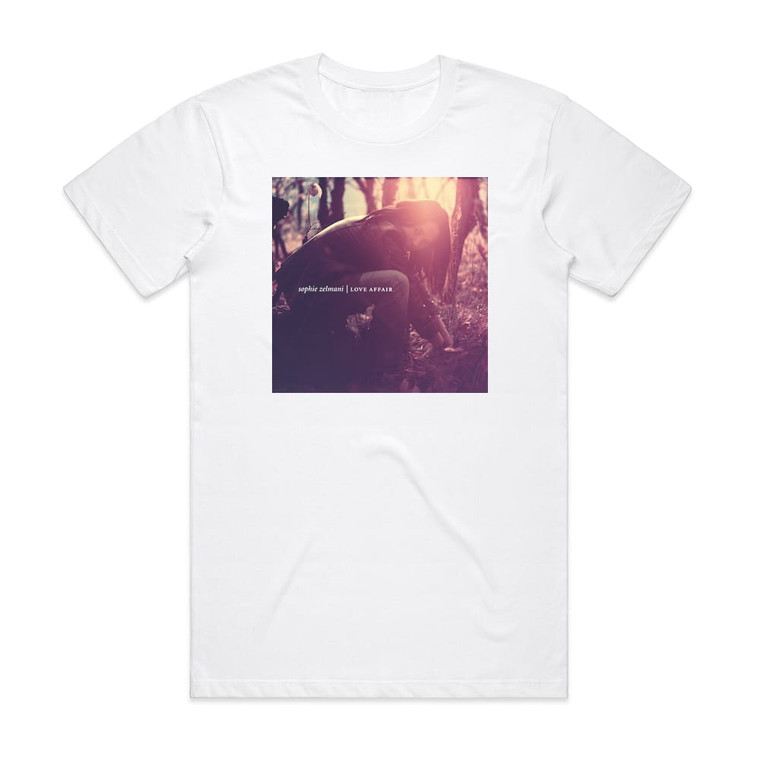 Sophie Zelmani Love Affair Album Cover T-Shirt White
