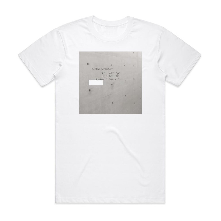 Seefeel St Fr Sp Album Cover T-Shirt White