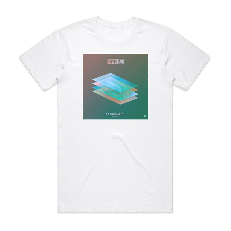 Super8 and Tab Reformation Part 2 Album Cover T-Shirt White