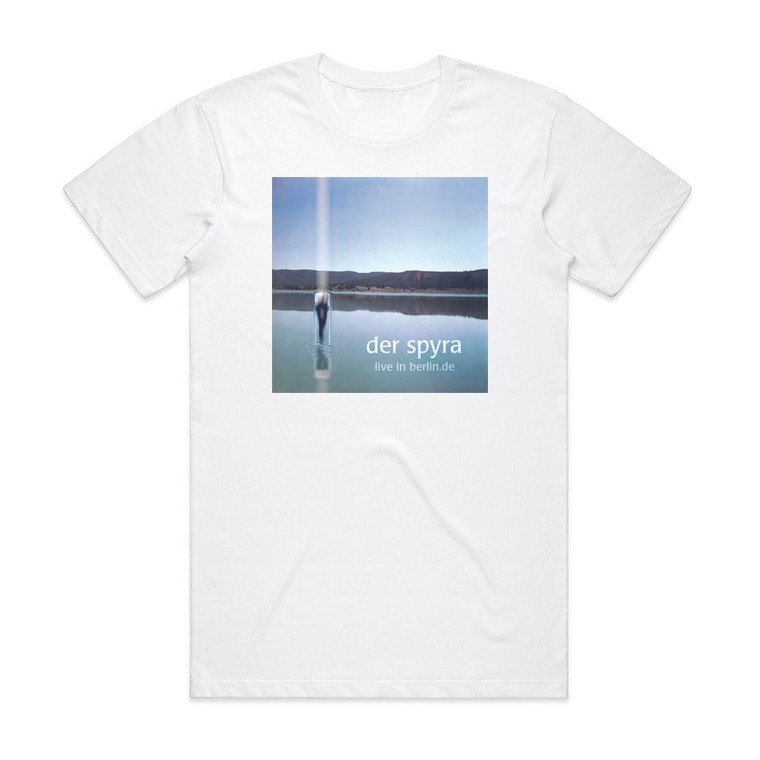 Spyra Elevator To Heaven 1 Album Cover T-Shirt White