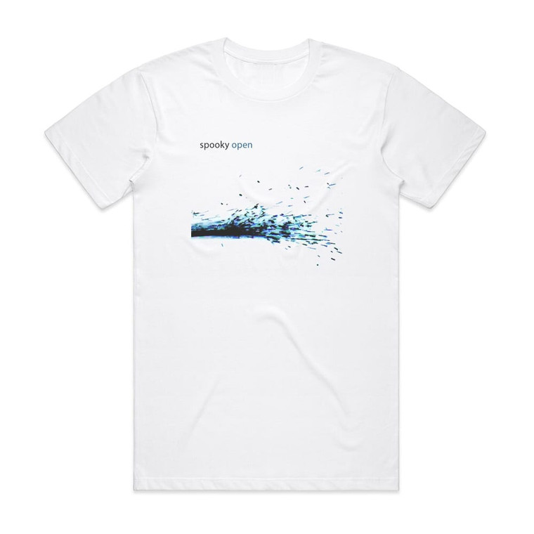Spooky Open Album Cover T-Shirt White
