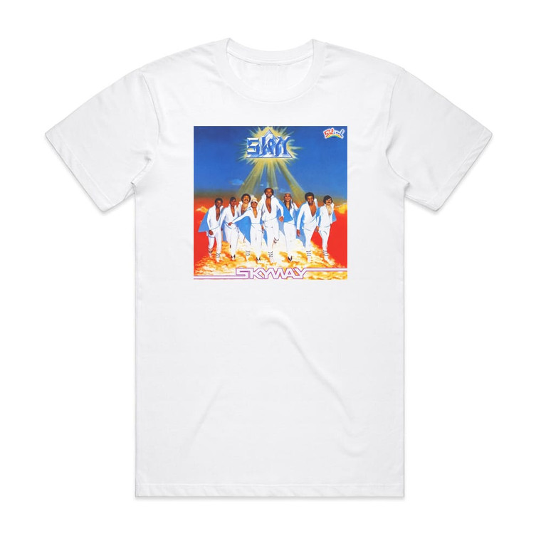 Skyy Skyway Album Cover T-Shirt White