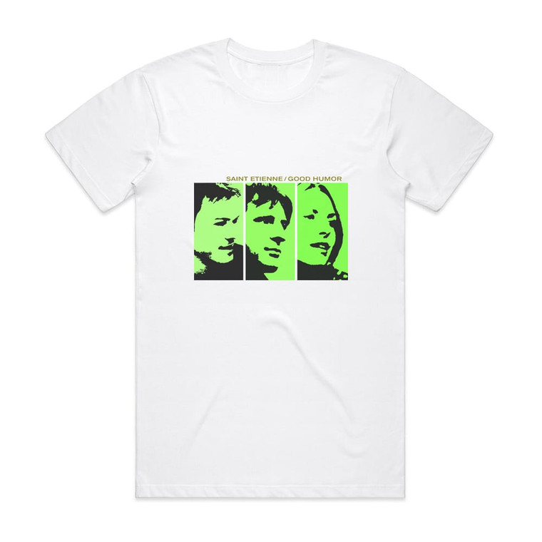 Saint Etienne Good Humor Album Cover T-Shirt White