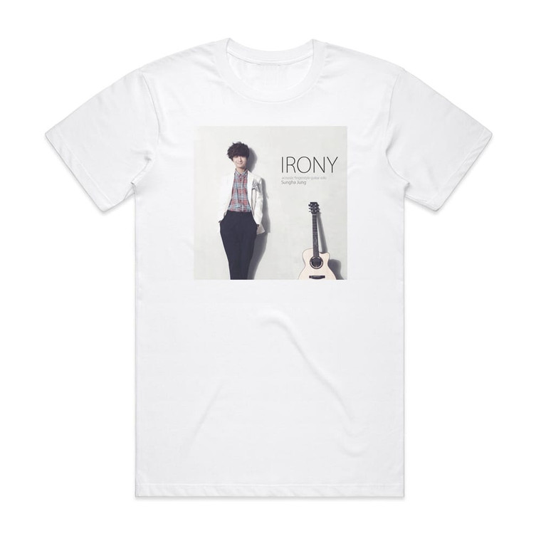 Sungha Jung Irony Album Cover T-Shirt White