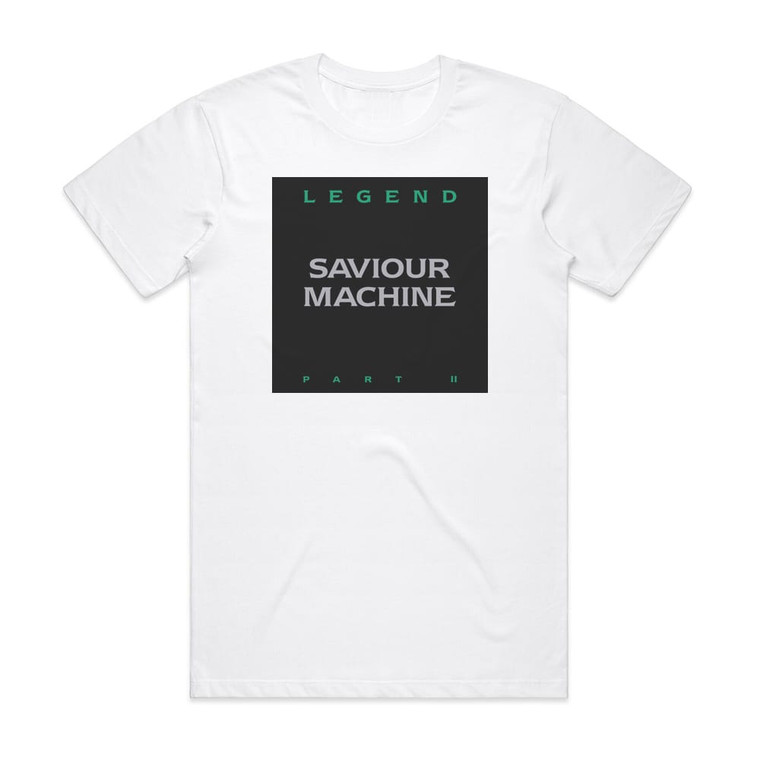Saviour Machine Legend Part Ii Album Cover T-Shirt White