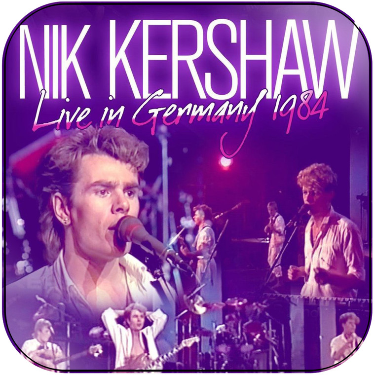 Nik Kershaw Live In Germany 1984 Album Cover Sticker