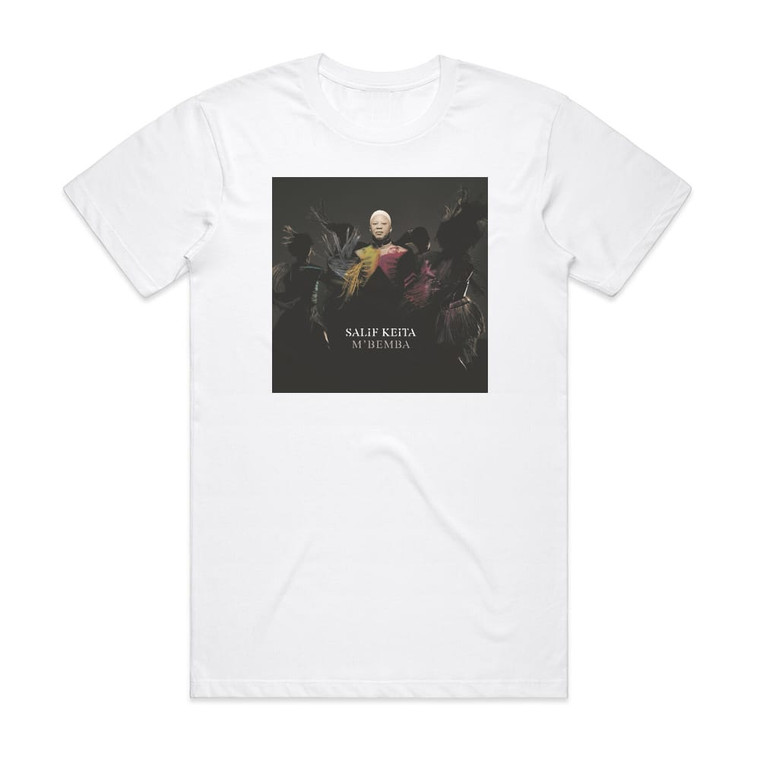 Salif Keita Mbemba Album Cover T-Shirt White