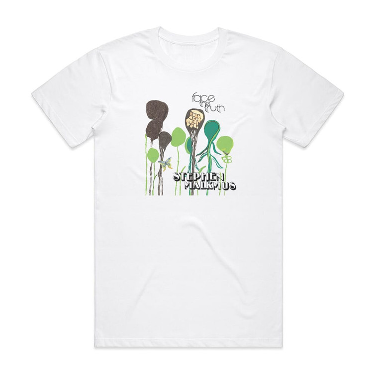 Stephen Malkmus Face The Truth Album Cover T-Shirt White