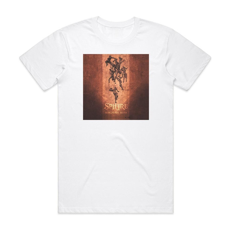 Sphere Mindless Mass Album Cover T-Shirt White