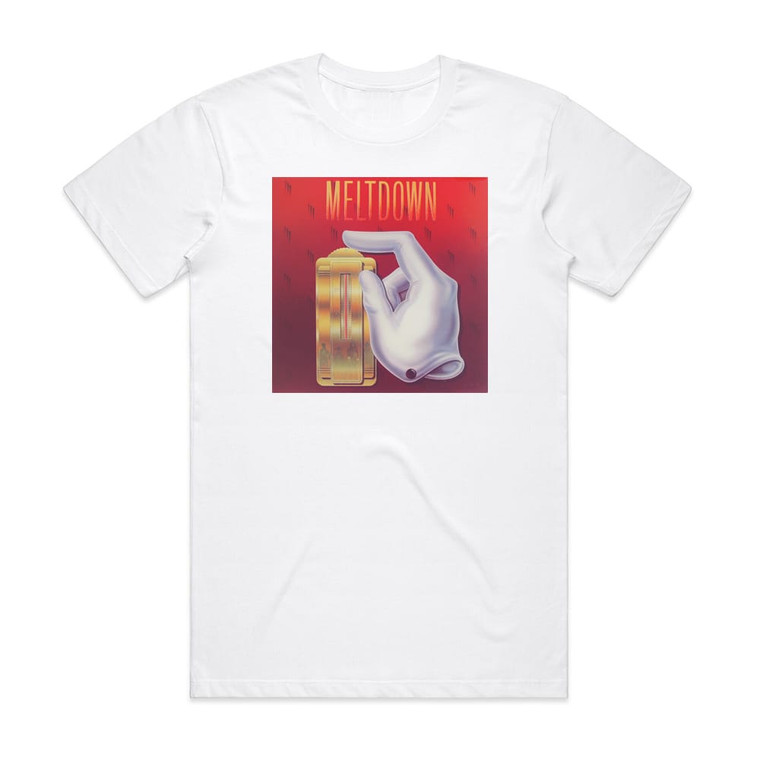 Steve Taylor Meltdown Album Cover T-Shirt White