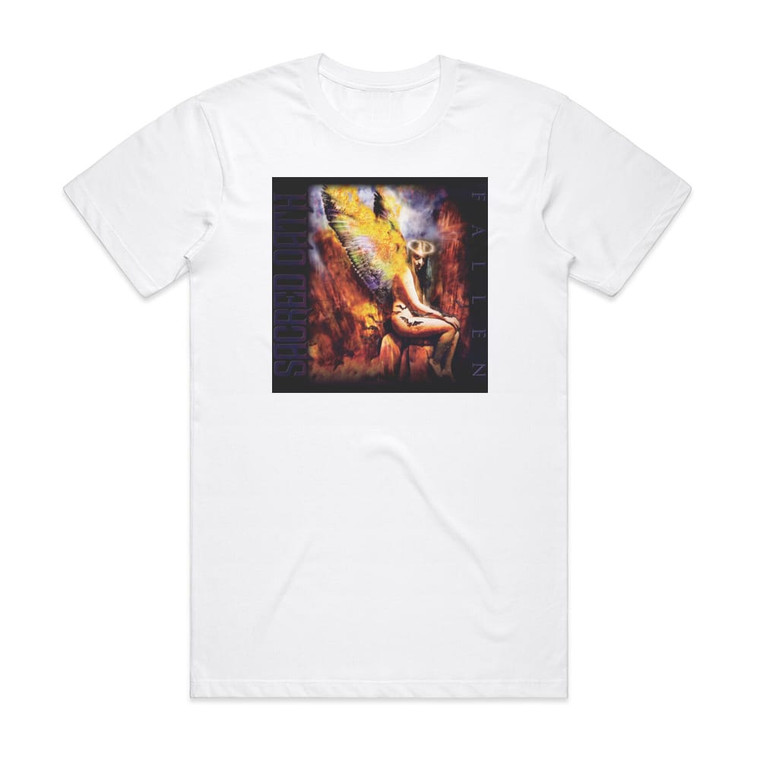 Sacred Oath Fallen Album Cover T-Shirt White