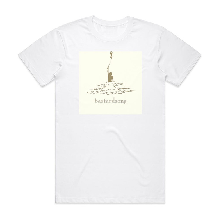 Superconductor Bastardsong Album Cover T-Shirt White Superconductor Bastardsong Album Cover T-Shirt White