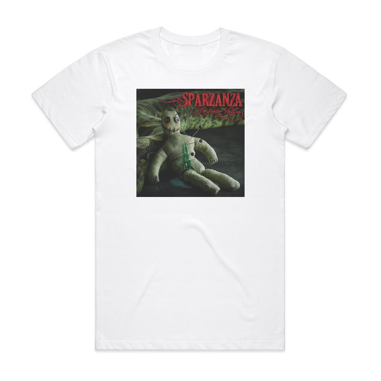 Sparzanza In Voodoo Veritas Album Cover T-Shirt White