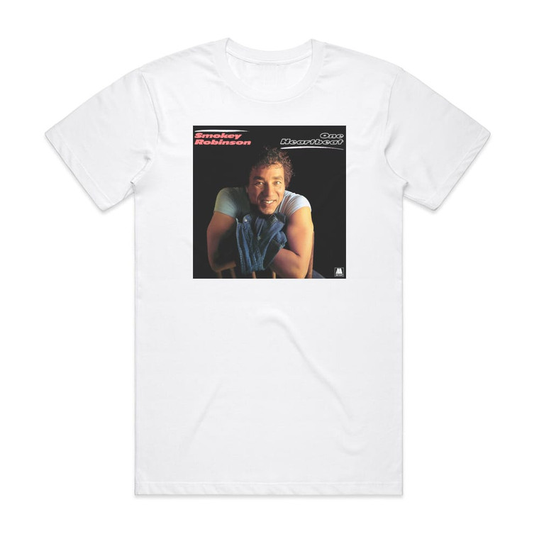Smokey Robinson One Heartbeat Album Cover T-Shirt White