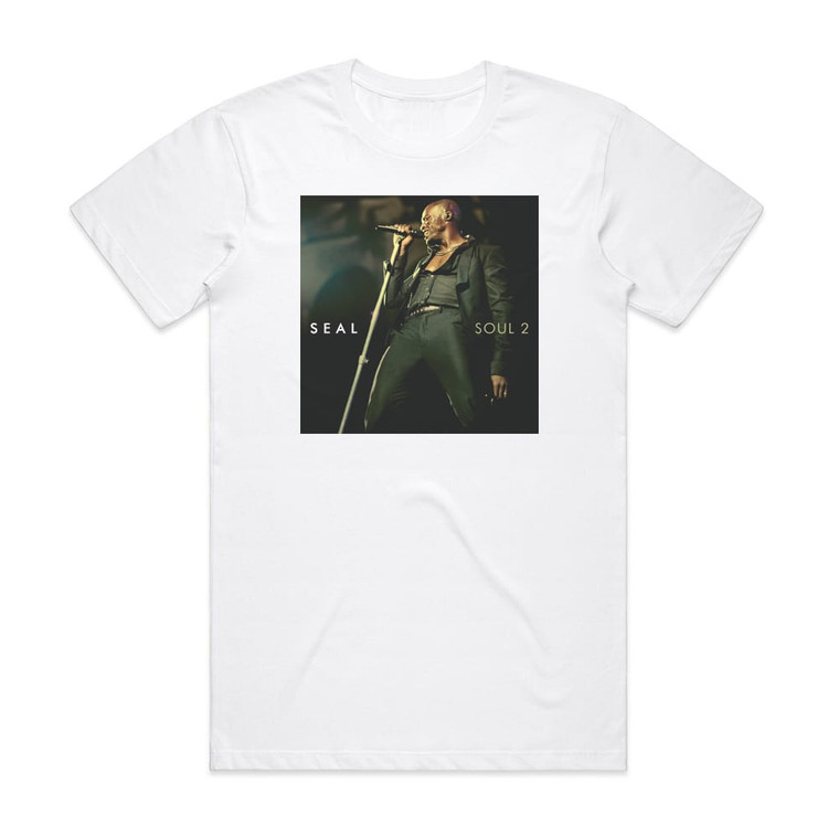 Seal Soul 2 Album Cover T-Shirt White