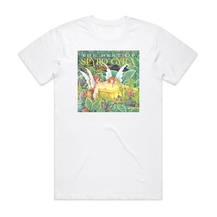 Spyro Gyra The Best Of Spyro Gyra The First Ten Years Album Cover T-Shirt White