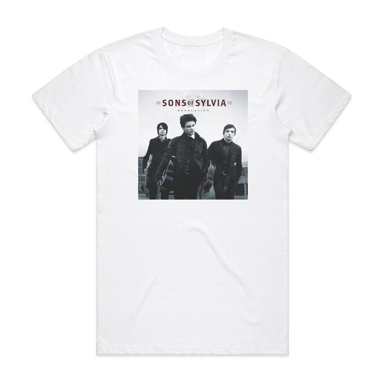 Sons of Sylvia Revelation Album Cover T-Shirt White