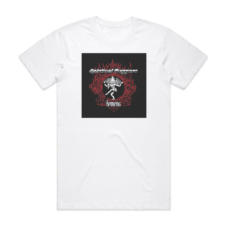 Spiritual Beggars Demons 1 Album Cover T-Shirt White