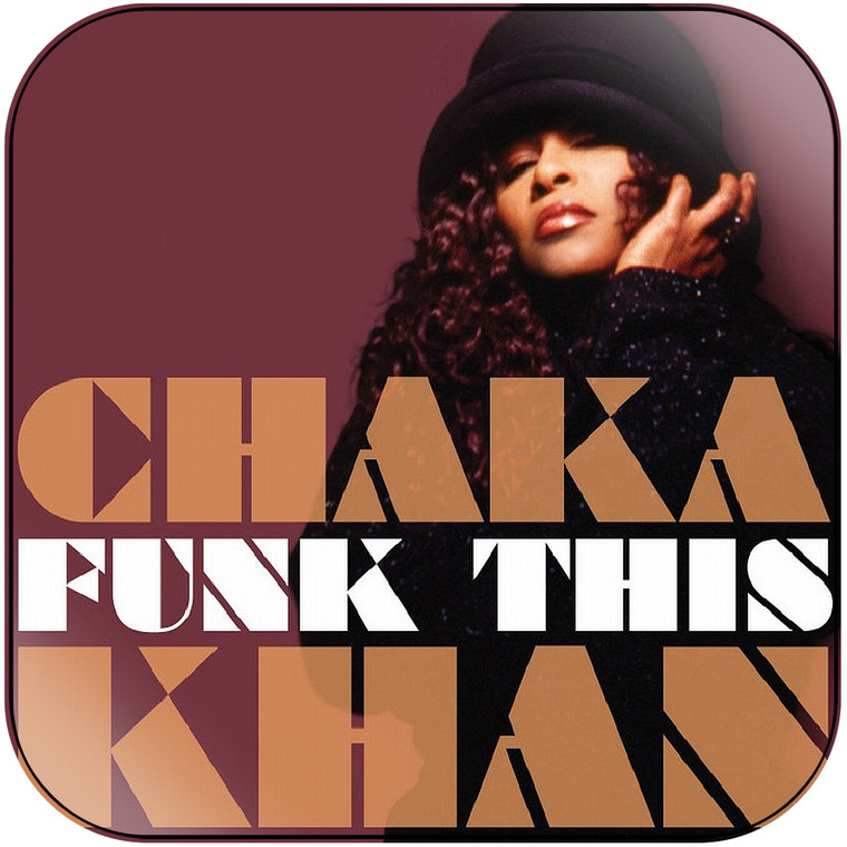 Chaka Khan Funk This Album Cover Sticker