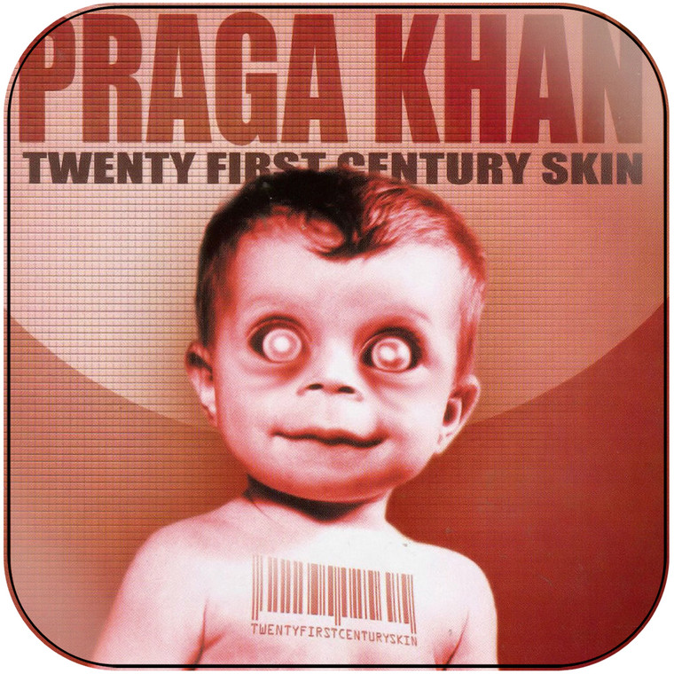 Praga Khan Twenty First Century Skin Album Cover Sticker