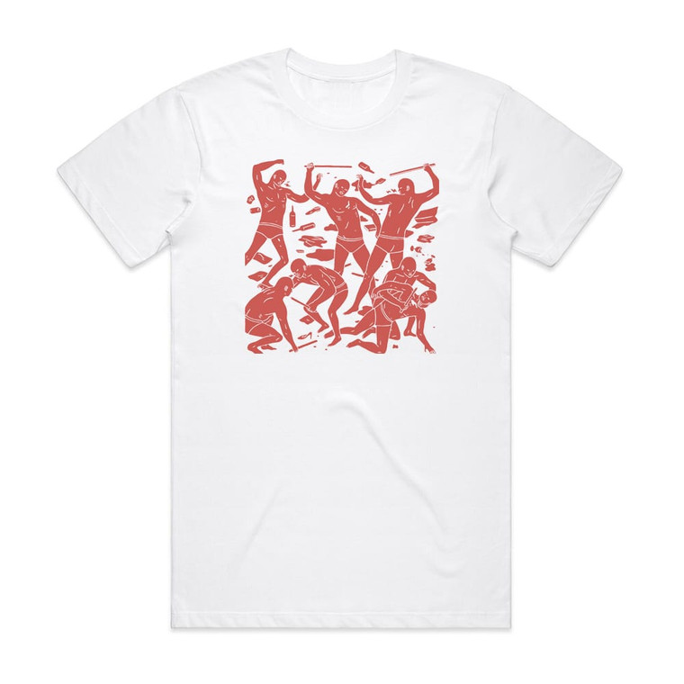 Single Mothers Negative Qualities Album Cover T-Shirt White