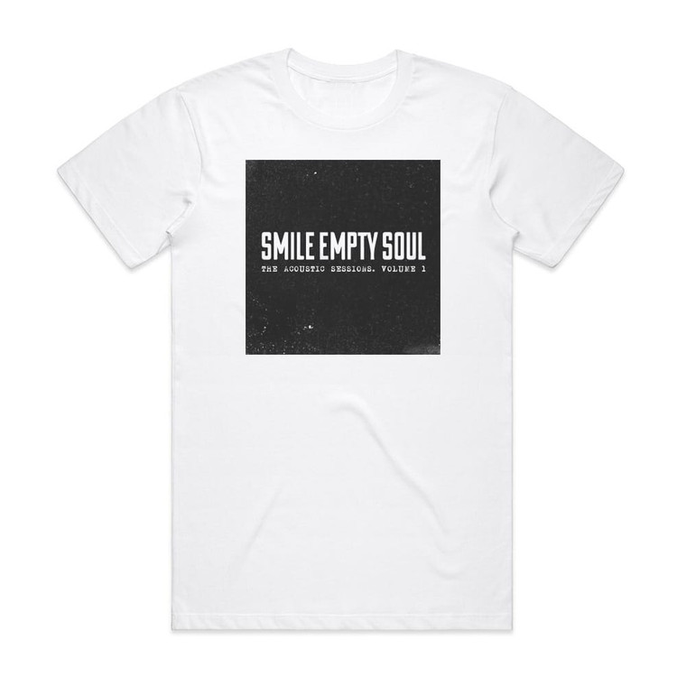 Smile Empty Soul The Acoustic Sessions Vol 1 Album Cover T-Shirt White