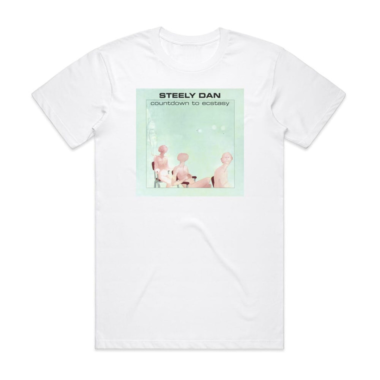 Steely Dan Countdown To Ecstasy Album Cover T-Shirt White